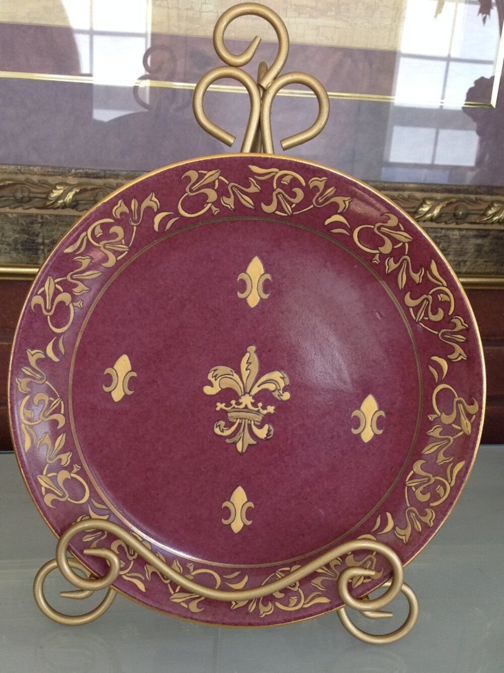 Vintage Decorative Plate from Andrea by Sadek